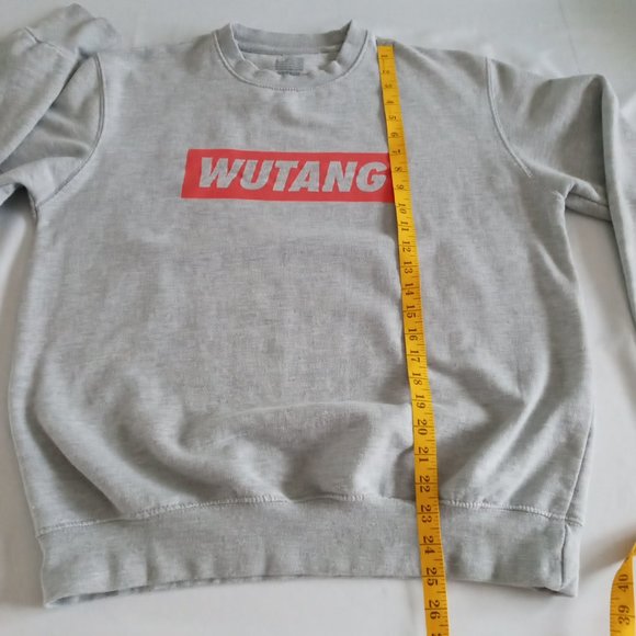 Wutang grey crewneck sweatshirt size Medium - Picture 4 of 7